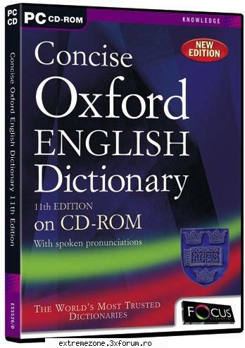 new concise oxford english edition of the world famous concise oxford english dictionary provides an